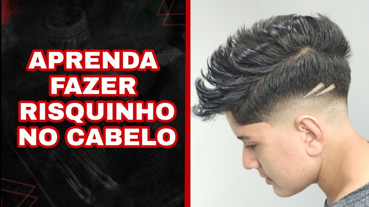 Como Adicionar os Dois Riscos ao Seu Penteado