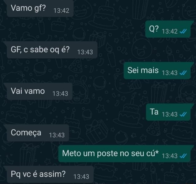 O que significa GF na internet?