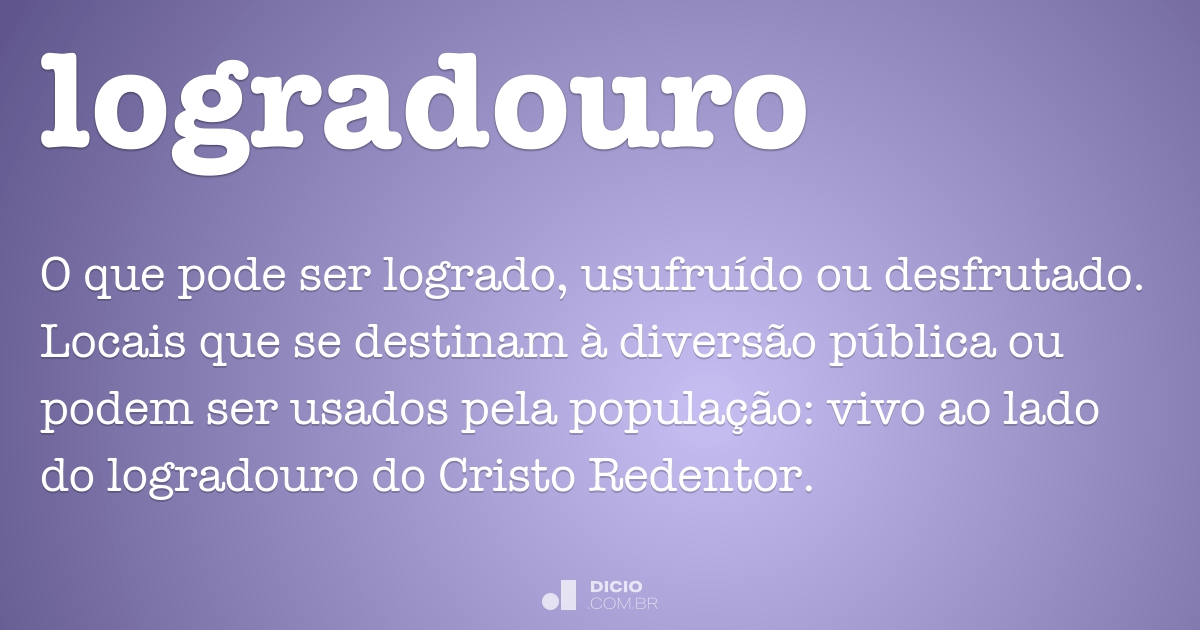 Como Identificar o Logradouro em um Endereço