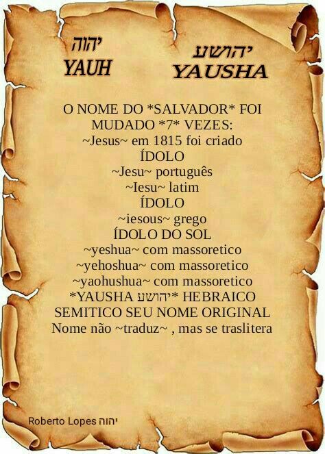 Aprenda os diferentes significados de YAUH