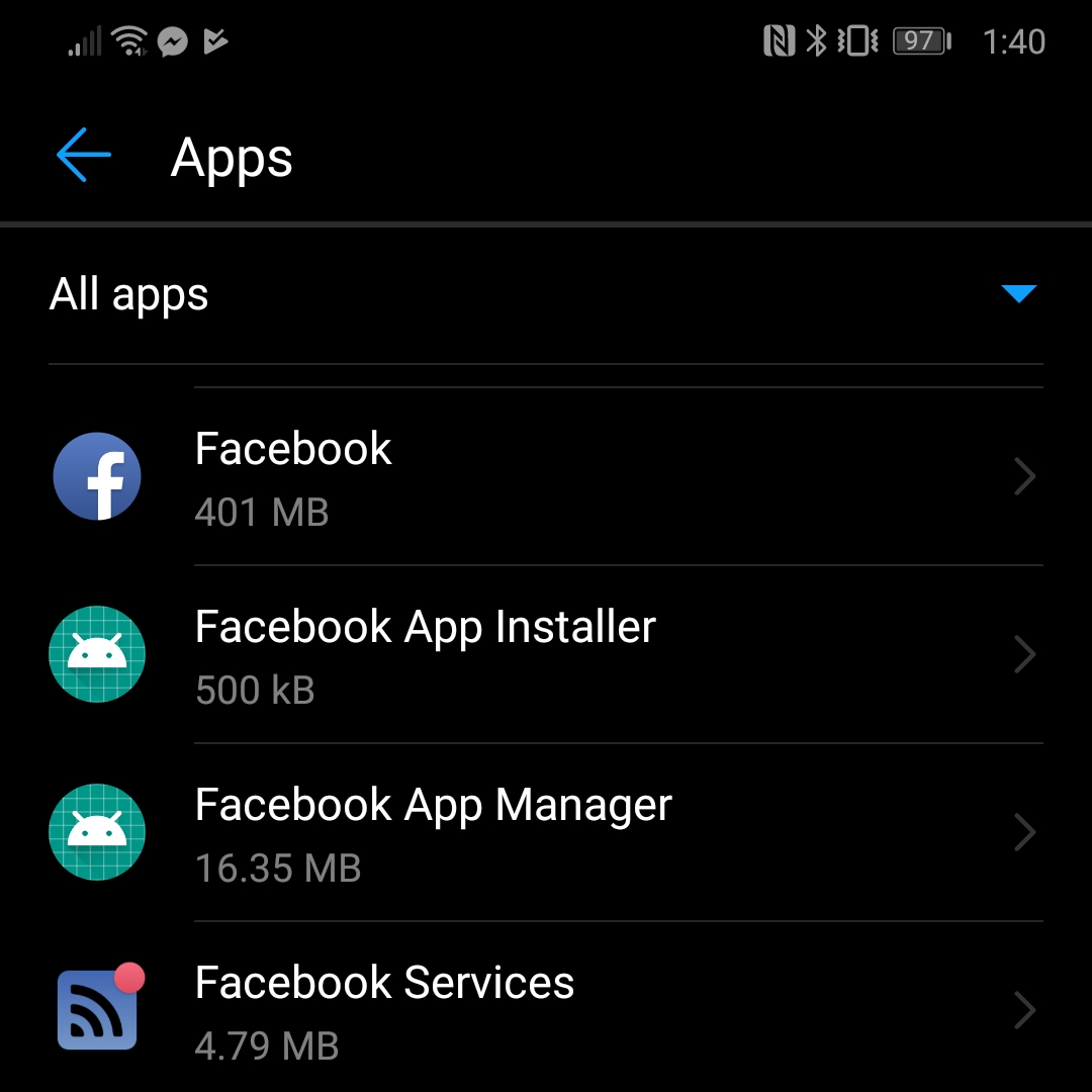 O que é o Facebook App Manager?