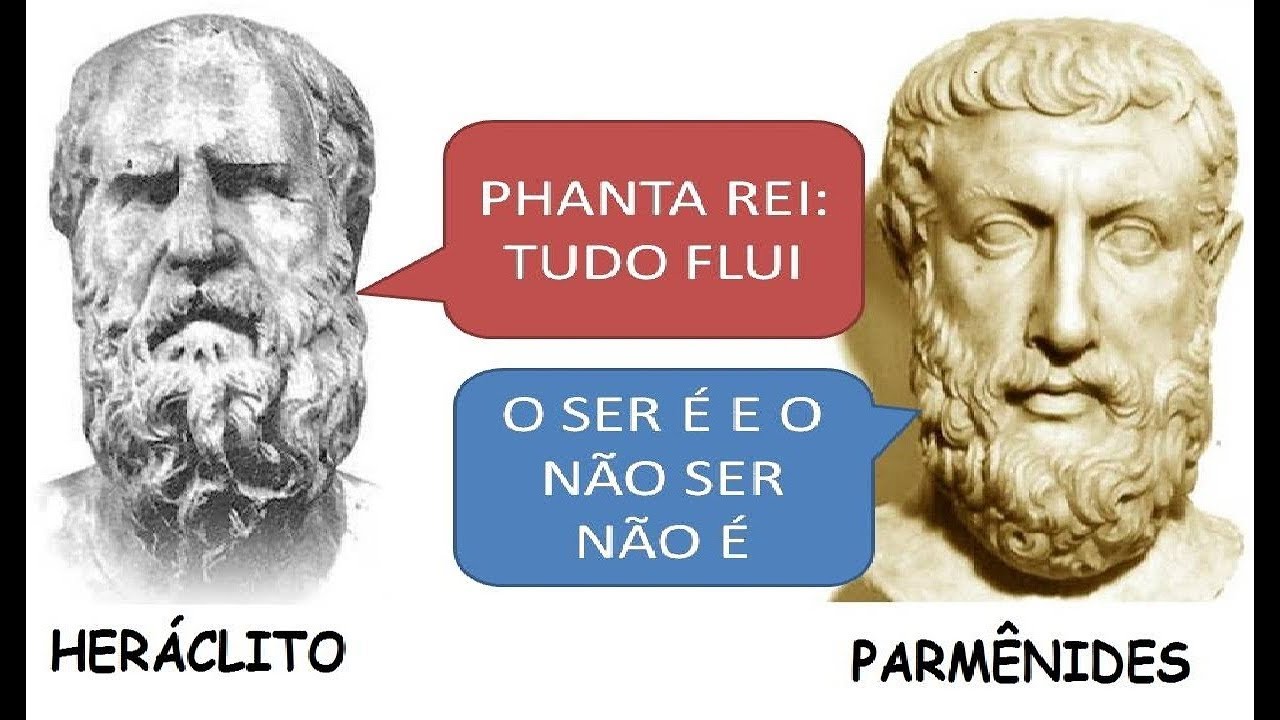 O Dualismo de Parmenides e Heraclito