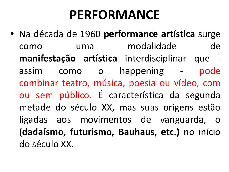 A Natureza Única de Cada Forma de Expressão Artística