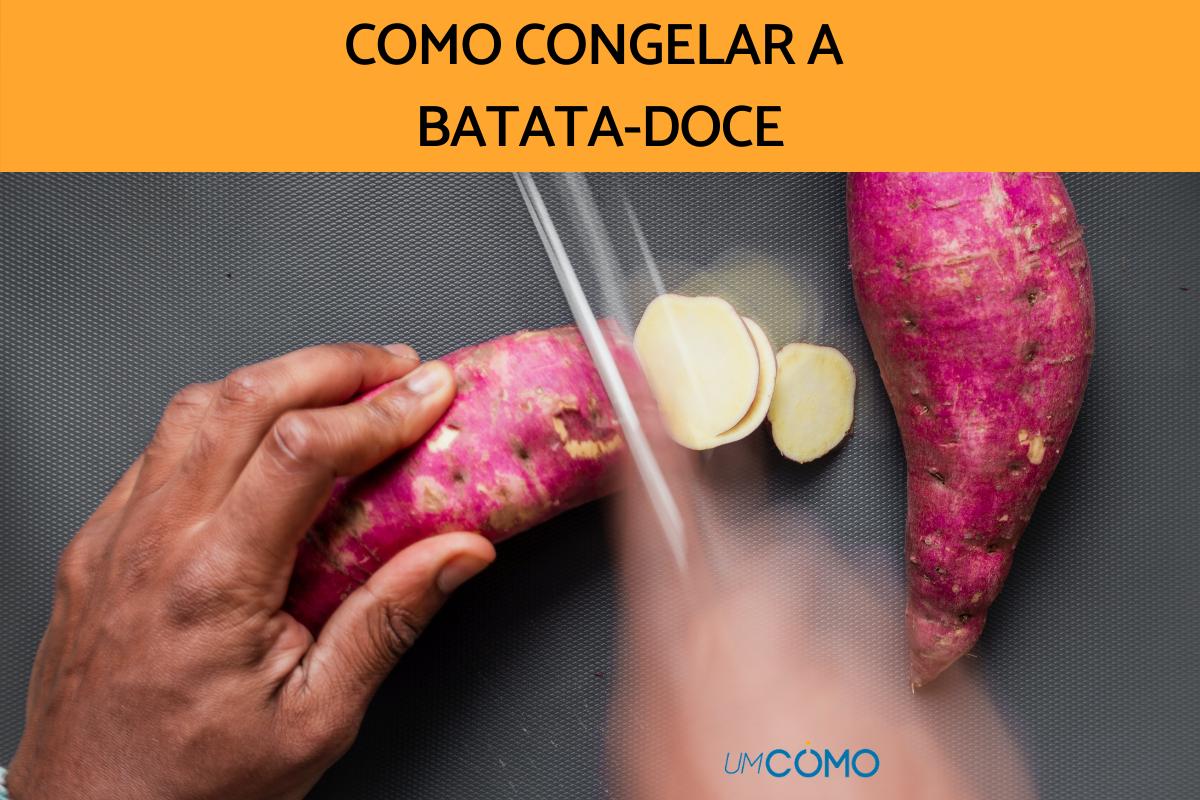 Aproveite o sabor da batata-doce com a praticidade do congelamento