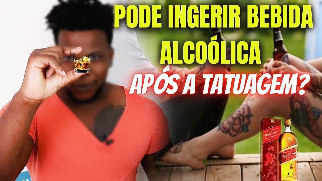 Por Que Você Não Deve Misturar Tatuagens e Álcool?