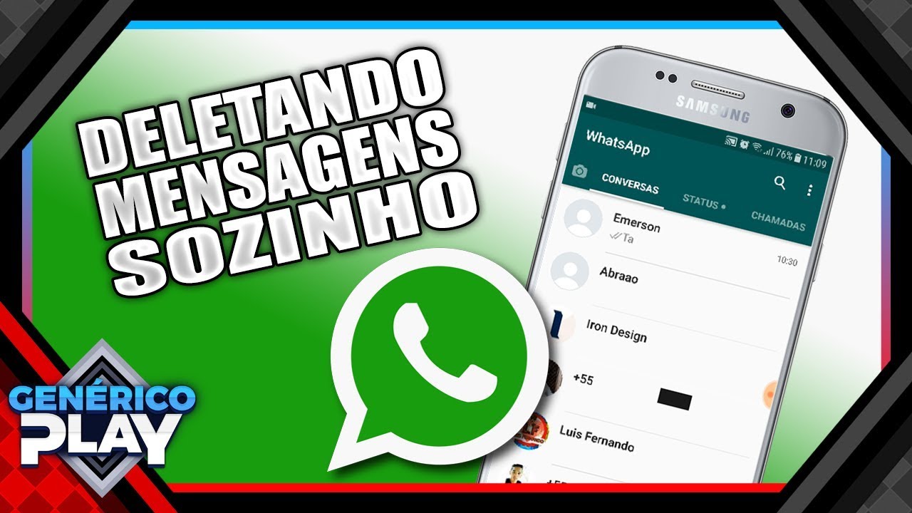 Descubra o que está causando a auto-exclusão de mensagens no WhatsApp