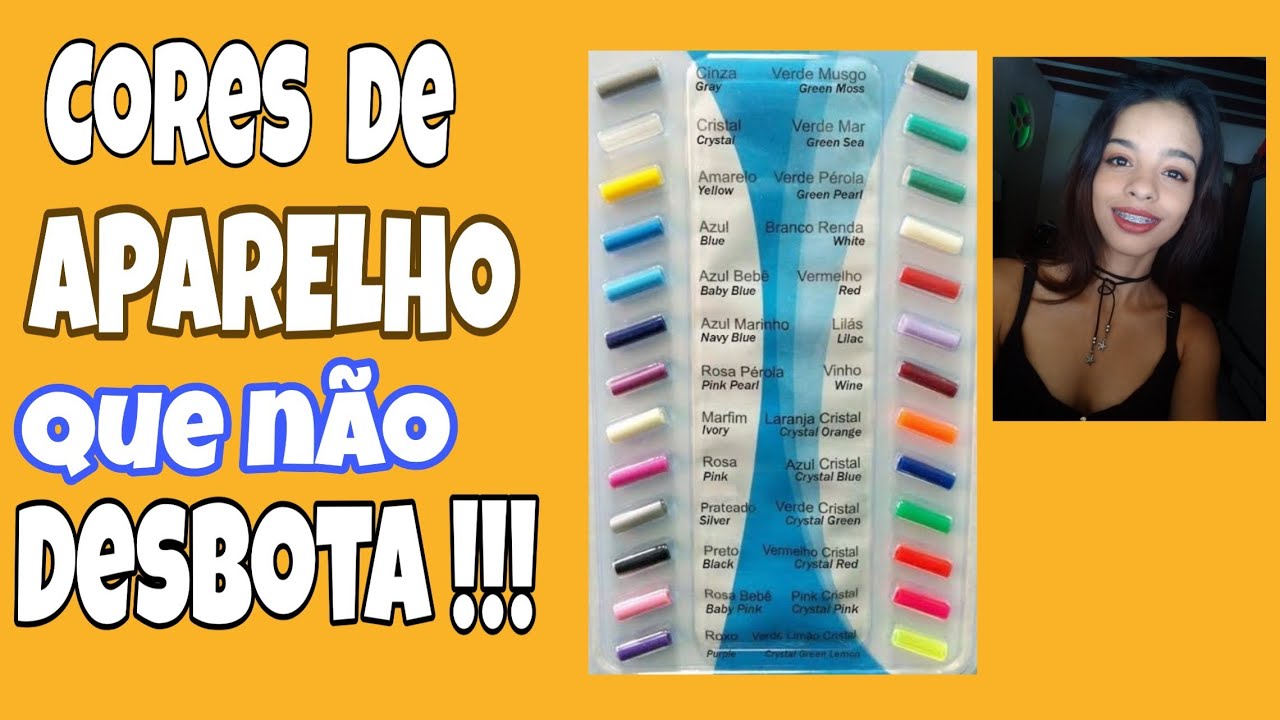 Descubra quais cores de aparelho não desbotam!