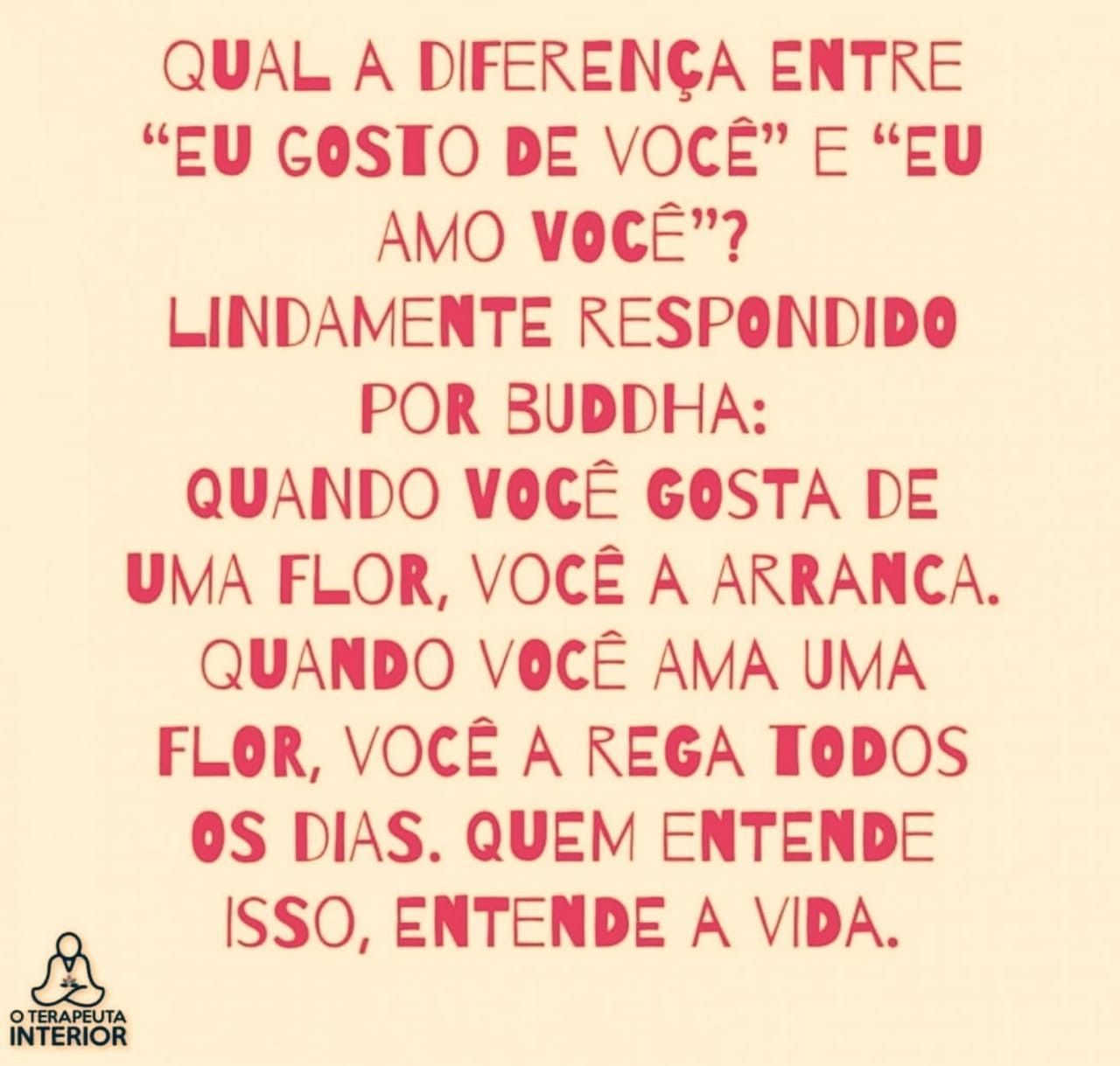 Compreendendo a Diferença Entre Amar e Gostar