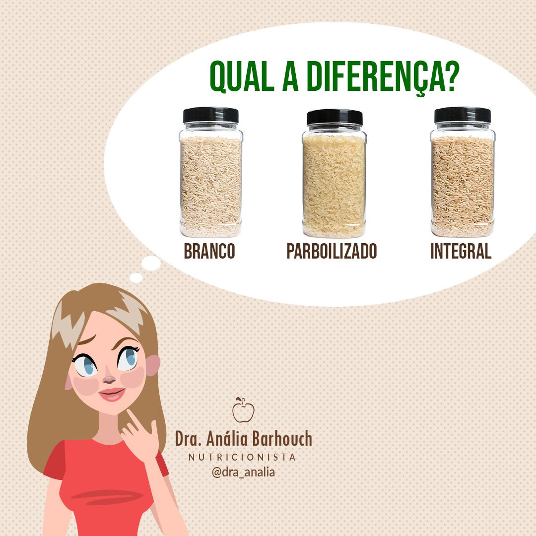 Qual dos Dois Tipos de Arroz é Mais Saudável?