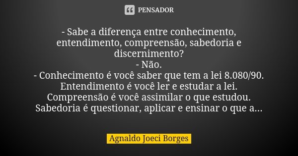 Por Que é Importante Entender a Diferença Entre os Dois?