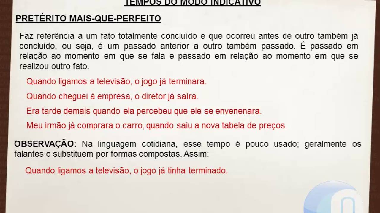 Entenda a Diferença entre o Pretérito Perfeito e o Pretérito Mais-que-Perfeito