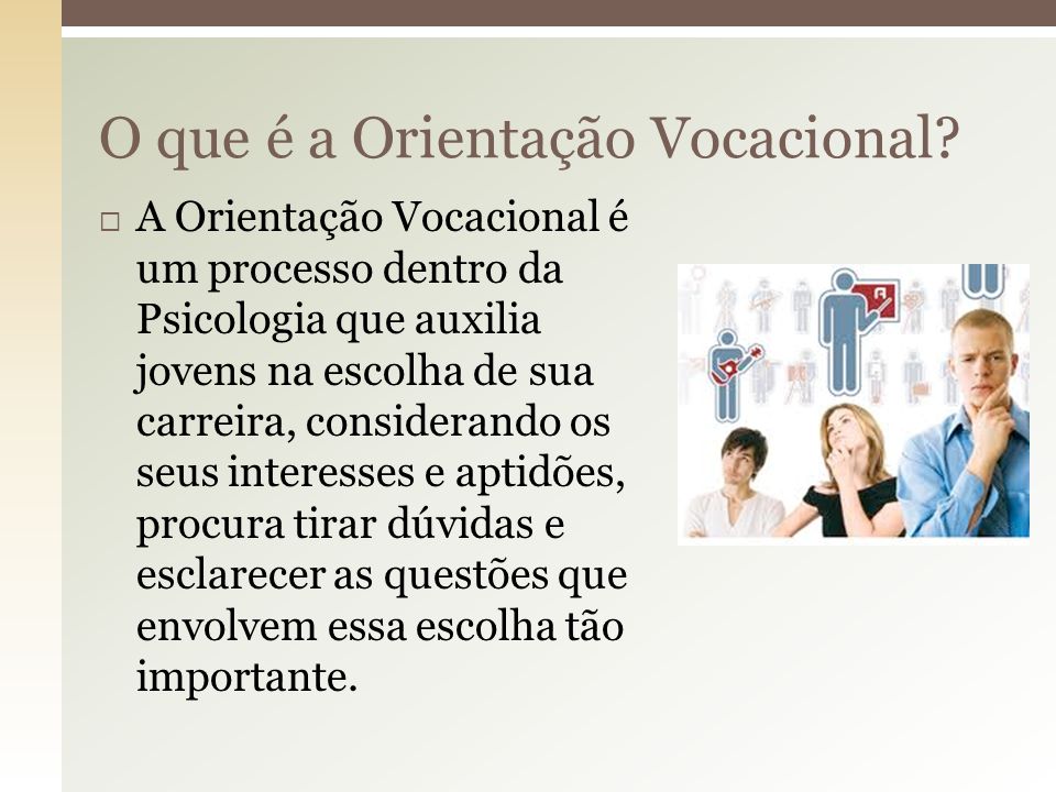 Qual a Diferença Entre Orientação Vocacional e Orientação Profissional