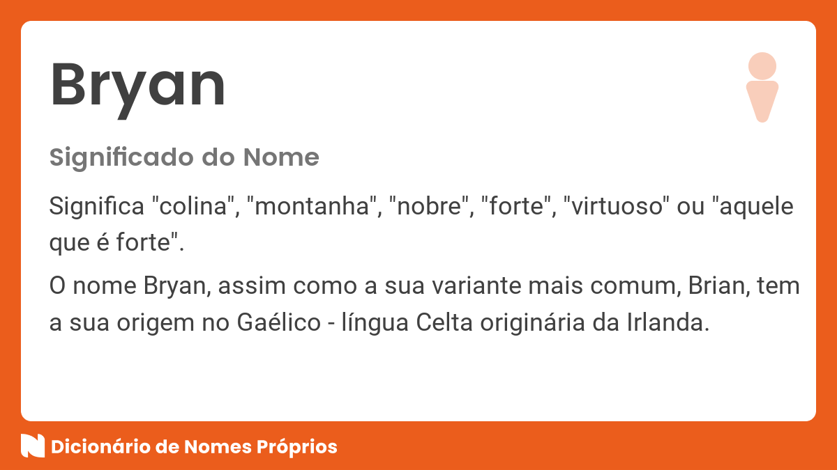 Entenda as Regras para Escrever o Nome Bryan Corretamente