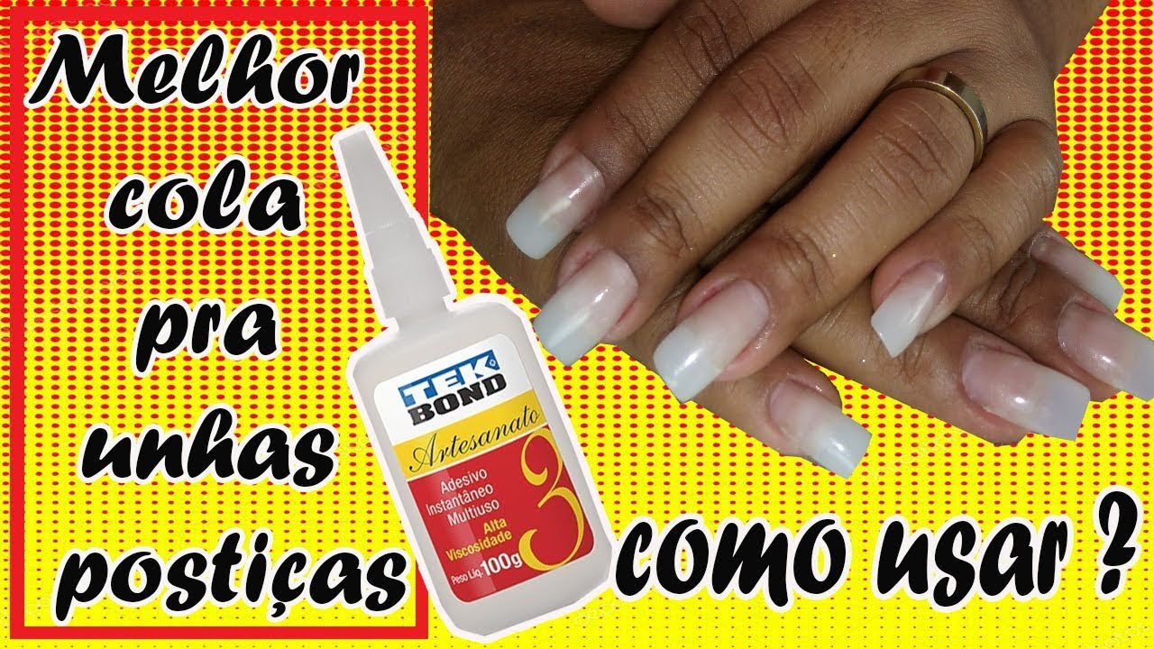 Como Usar Corretamente as Colas Para Unhas Postiças?