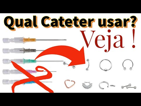 Saiba Quais São os Melhores Cateteres Para Diferentes Piercings