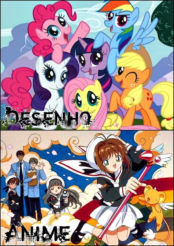 Entendendo a Diferença entre Anime e Desenho