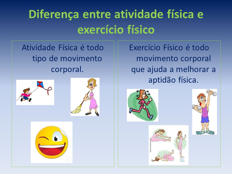 Como o Exercício Físico Difere da Atividade Física?