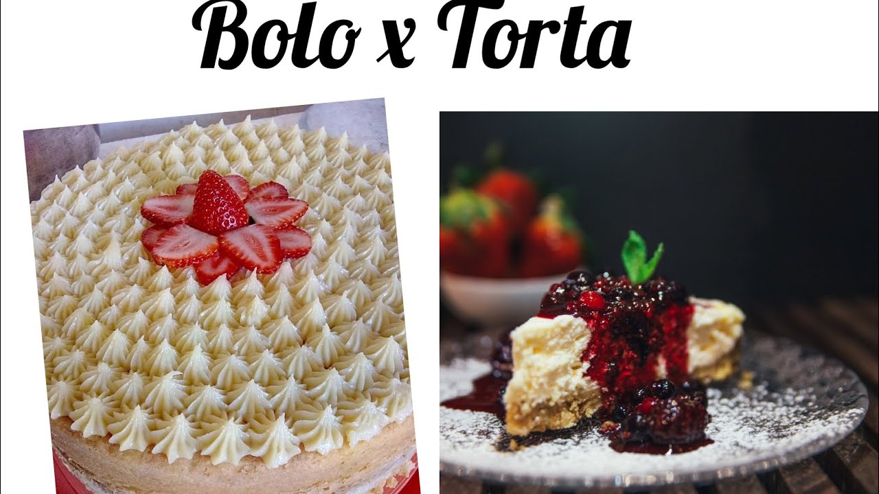 O Que Define um Bolo e uma Torta?