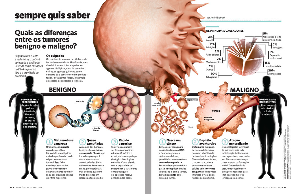 Quais São as Características dos Tumores Malignos e Benignos?