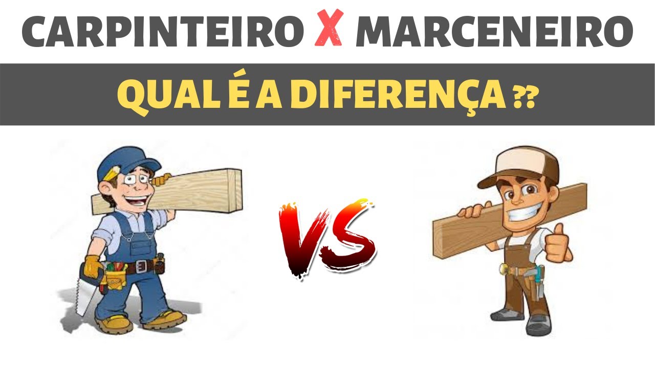 Compreendendo a Diferença entre Carpinteiros e Marceneiros