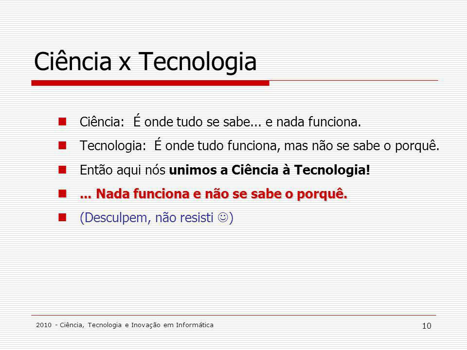 Entendendo a Distinção entre Ciência e Tecnologia