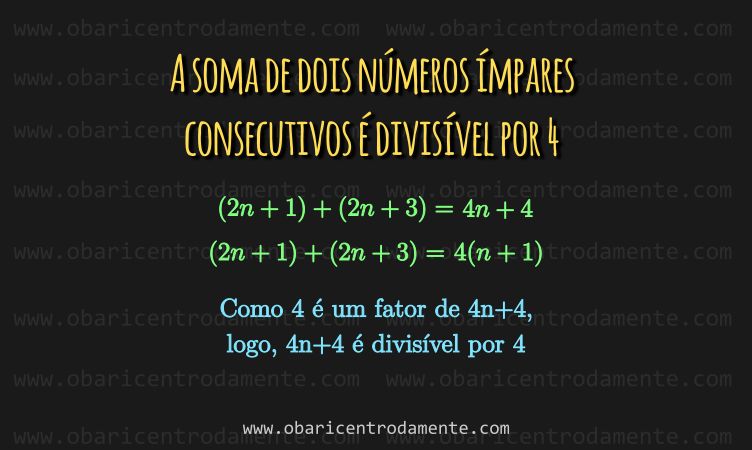 Quais São as Diferenças Entre Dois Números Pares e Consecutivos?