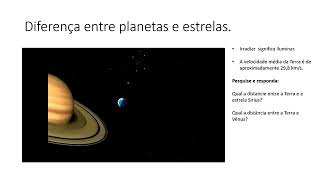 Por que as Estrelas São Mais Brilhantes do que os Planetas?