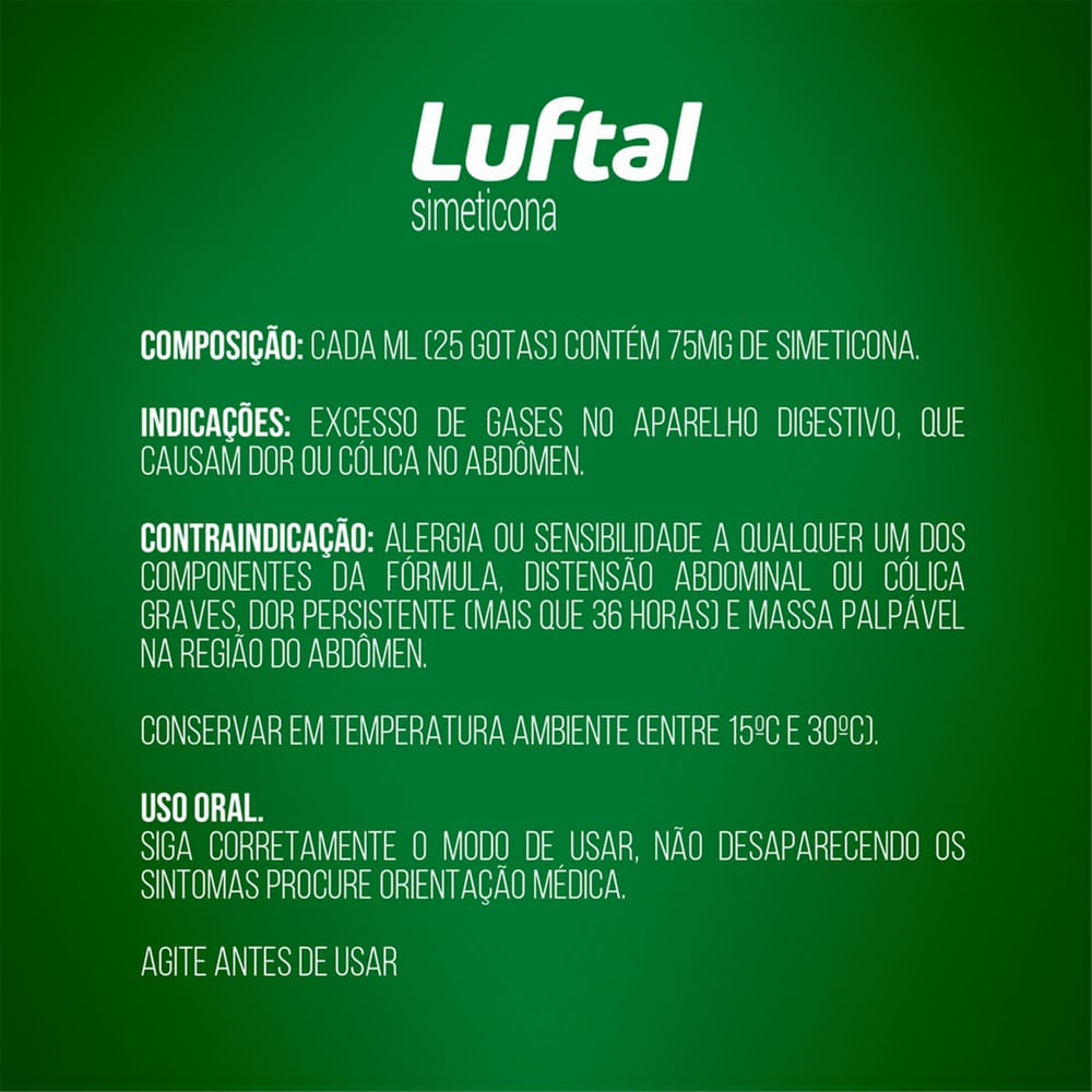 O Que é Luftal e Simeticona?