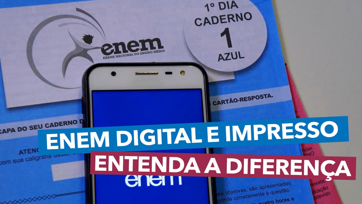 Como Escolher entre o ENEM Digital e Impresso?