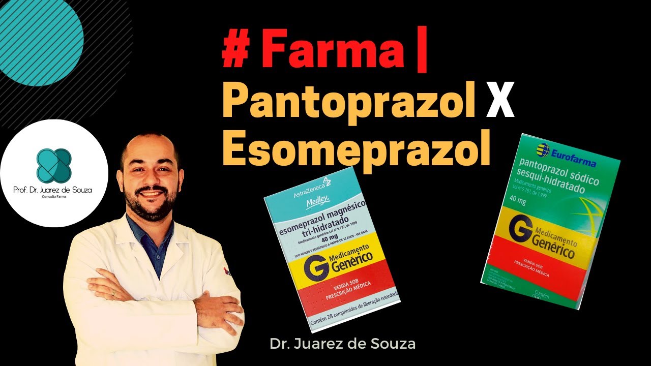 O Que é Pantoprazol e Esomeprazol?