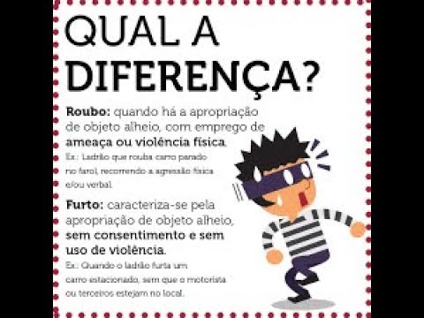 Quais São as Diferenças Entre Roubo e Furto?