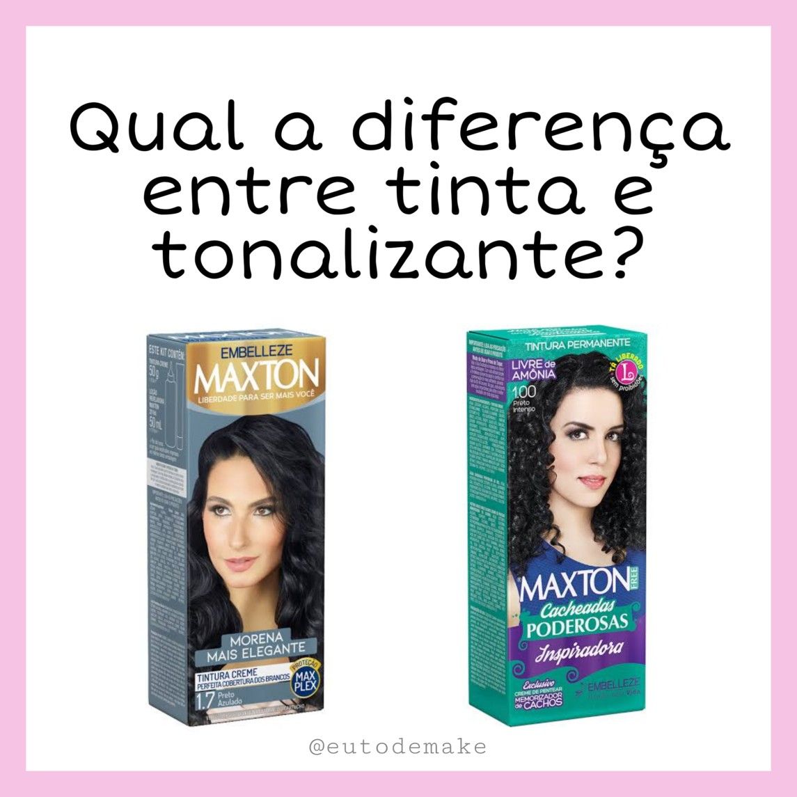 Qual a Diferença Entre os Dois Produtos?