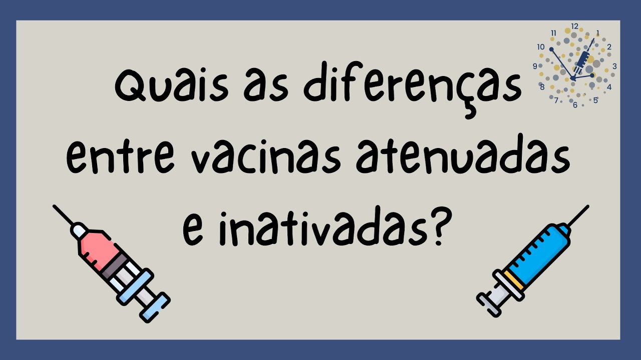 Comparando os Riscos Associados às Vacinas Atenuadas e Inativadas