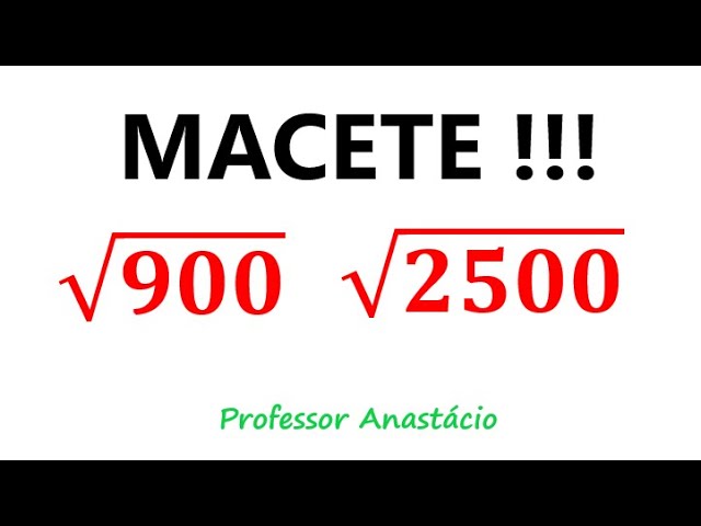 Aprenda as propriedades matemáticas que envolvem a raiz quadrada