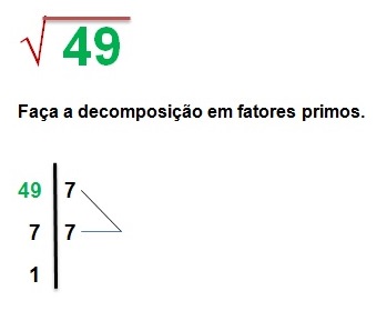 Saiba como calcular a raiz quadrada de 49