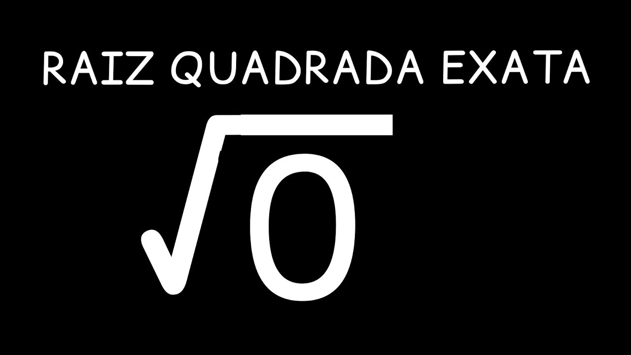 O Que Significa Obter a Raiz Quadrada de Zero?