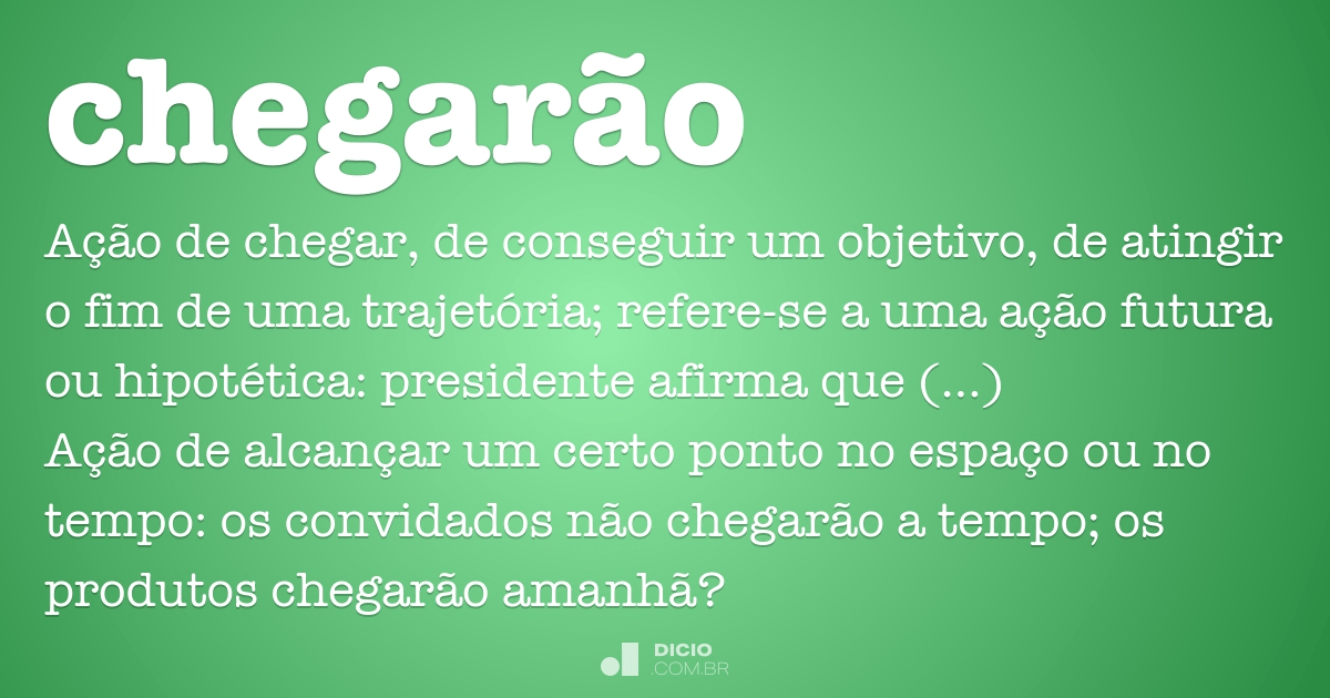 Entendendo a Diferença entre Chegaram e Chegarão