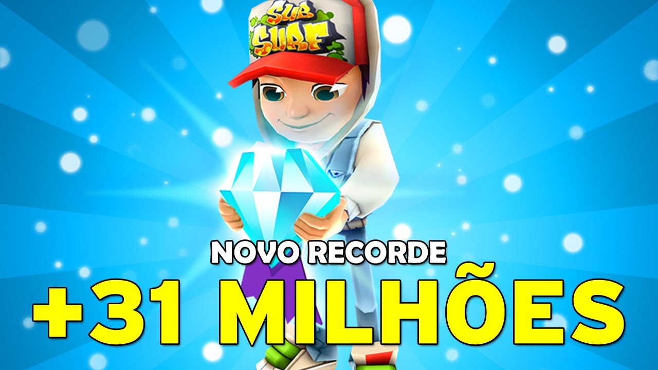 Descubra o Maior Recorde do Jogo Subway Surf!