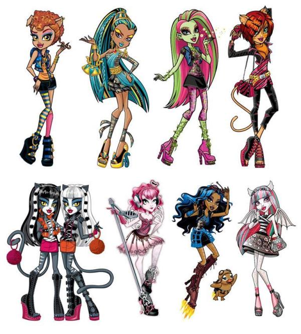 Conheça os Nomes de Todas as Bonecas Monster High