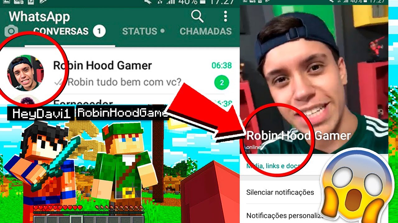 Conheça o Número do WhatsApp do Robin Hood Gamer