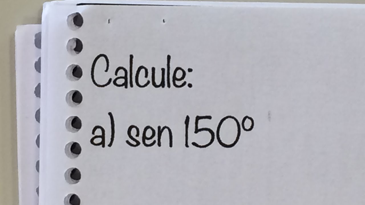 Entenda o que é o Seno de 150 Graus