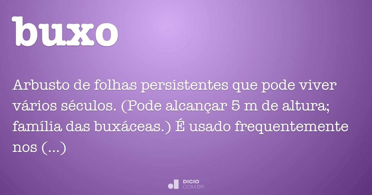 Entendendo as Diferenças entre Buxo e Bucho