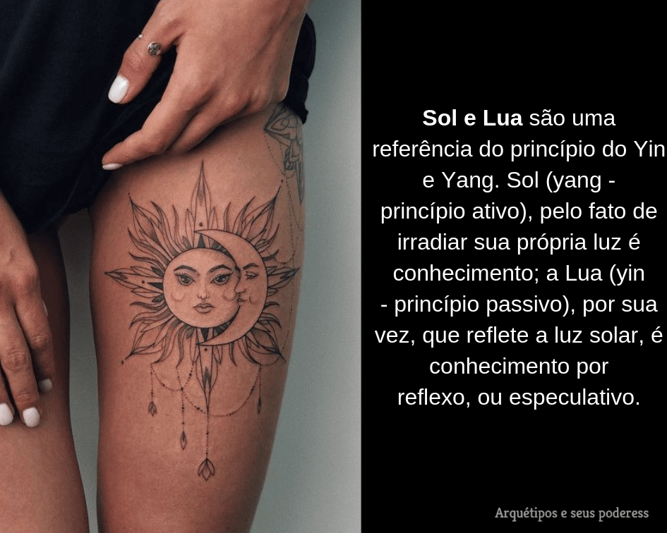 Aprenda como Esta Tatuagem Pode Representar Equilíbrio e Unidade