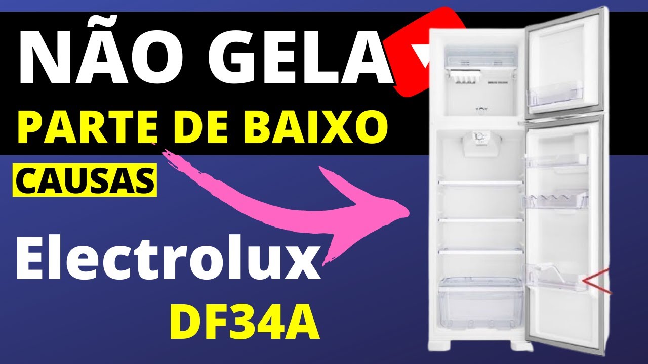 Verifique se a Geladeira Eletrolux está ligada