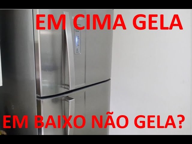 Limpeza e manutenção da geladeira Eletrolux