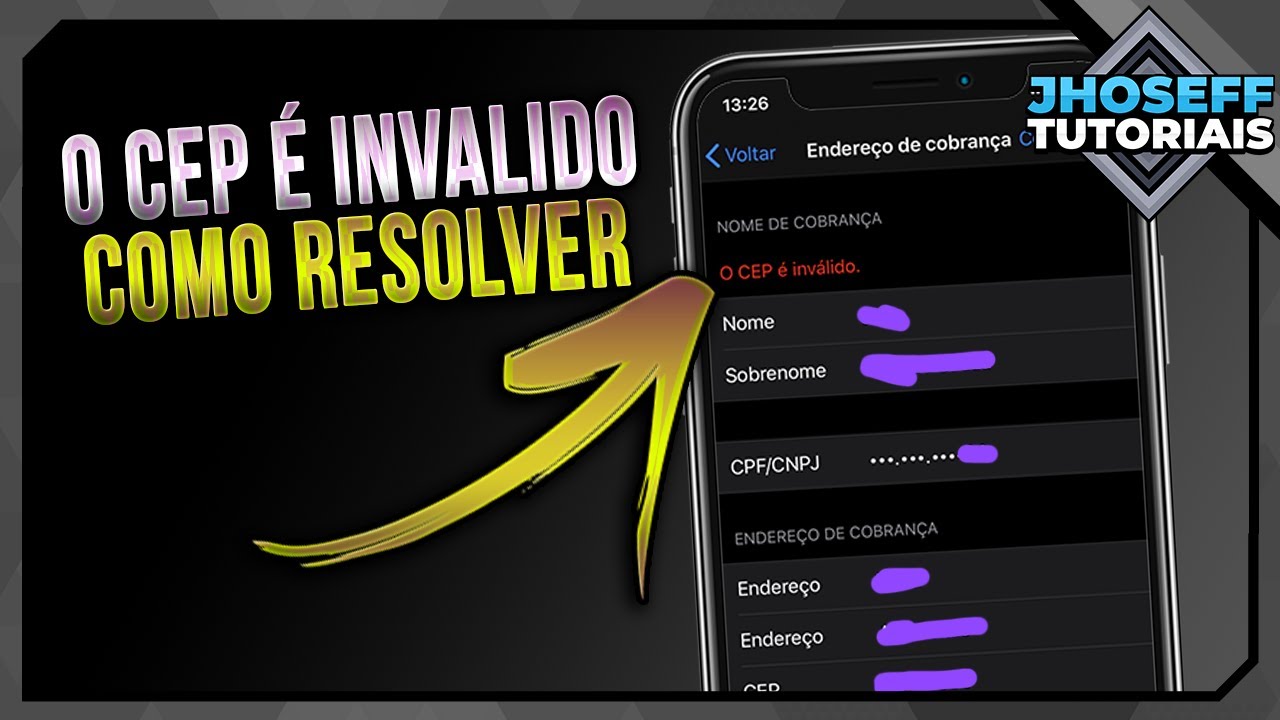 Descubra Por Que Seu CEP É Inválido no iPhone