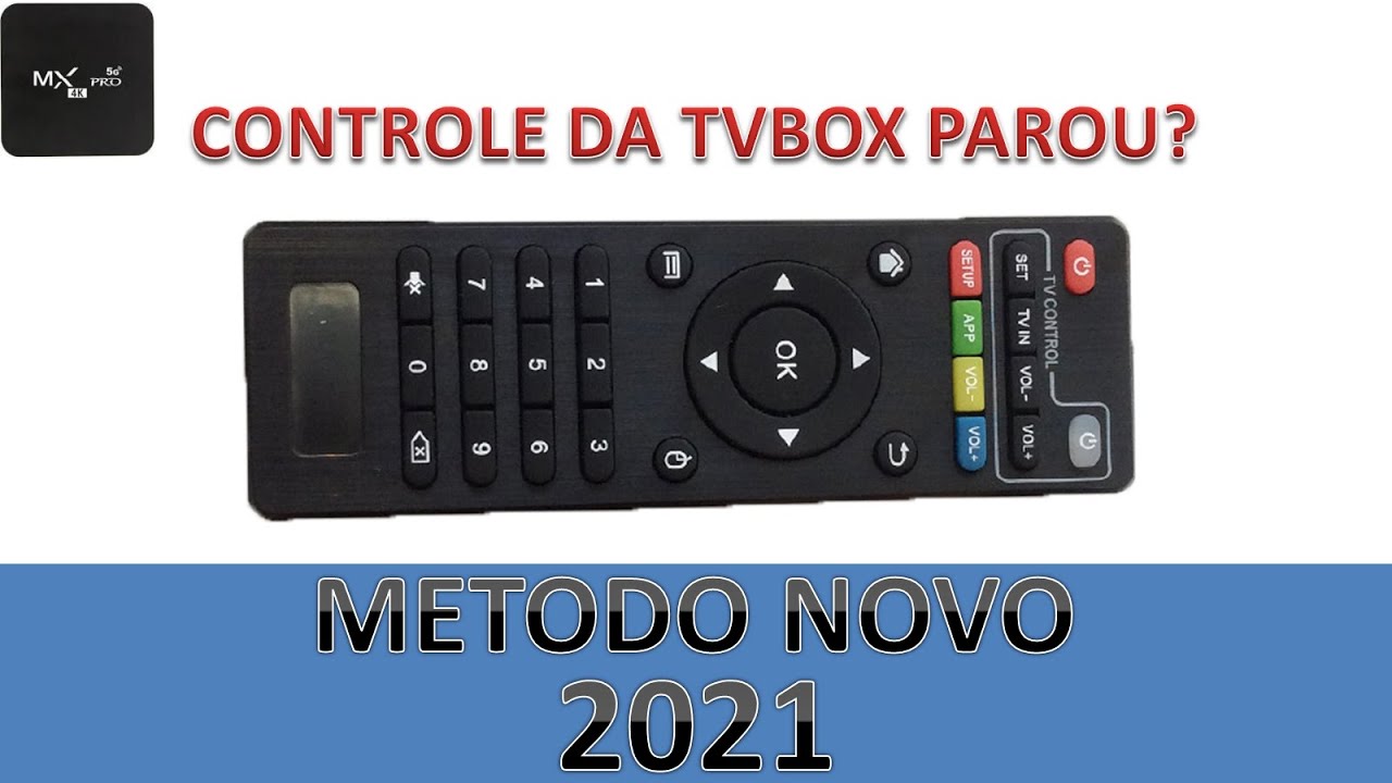 Substituindo o Controle de TV Box Defeituoso