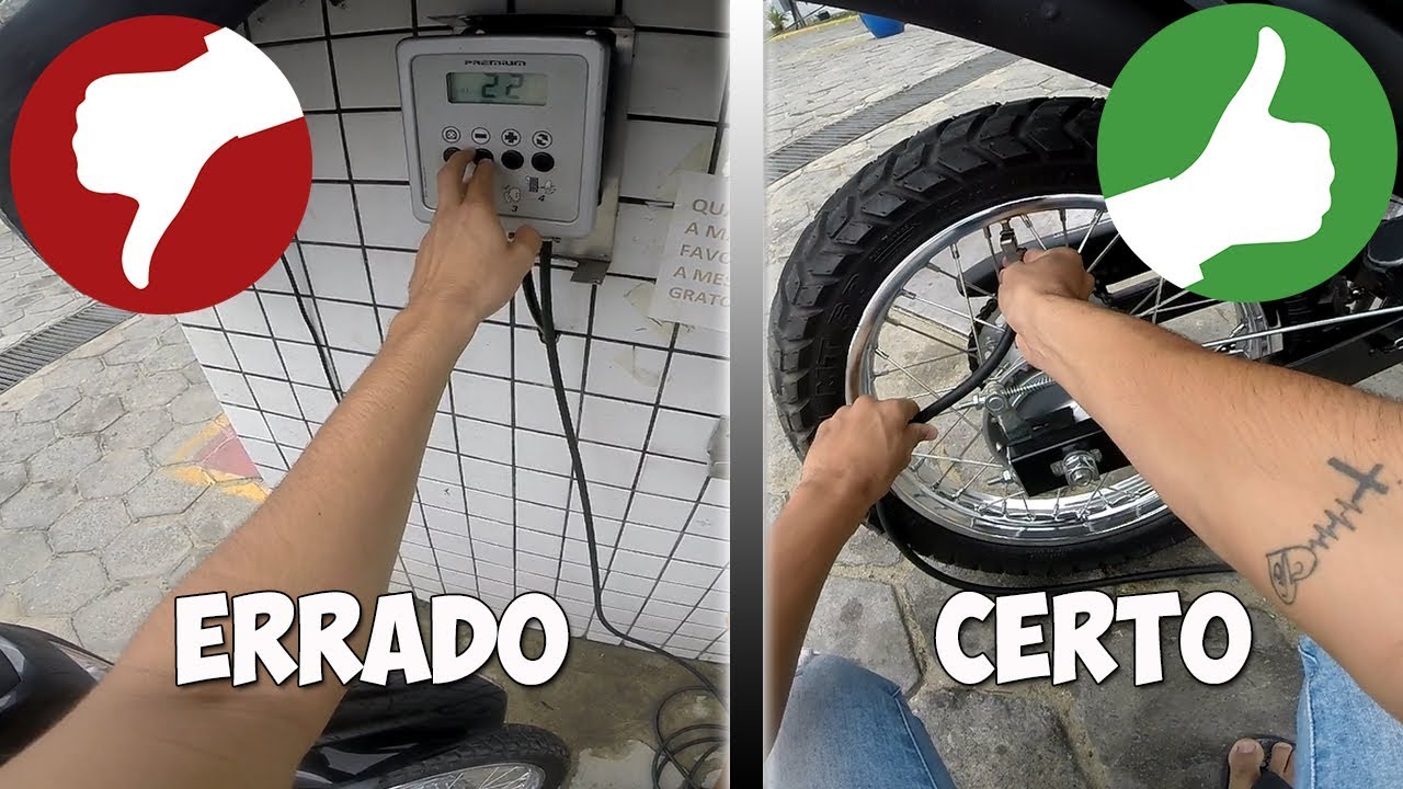 Como Calcular a Quantidade Certa de Libras para Seu Pneu da Moto Bros 160