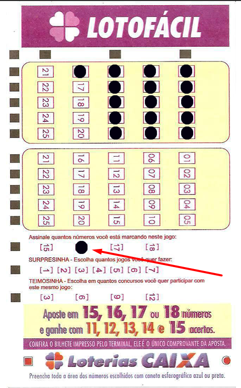 Descubra o Custo de Jogar os 25 Números da Lotofácil