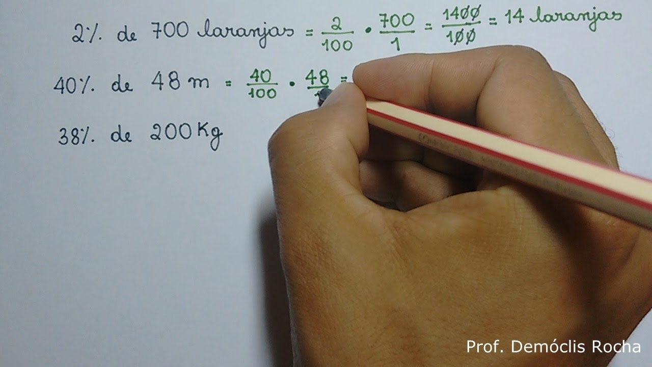 Aprenda a Fórmula para Calcular Porcentagens